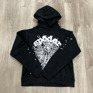 black sp5der hoodie